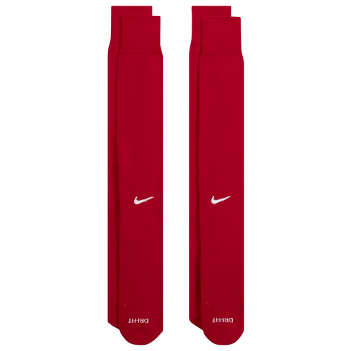 

Nike Mens Nike Baseball/Softball Over-the-Calf Socks (2 Pairs) - Mens White/University Red Size S