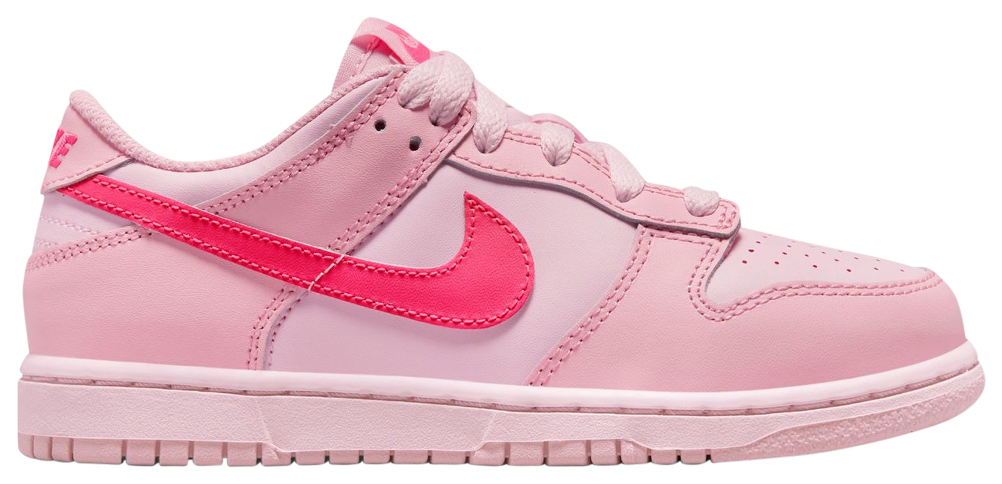 【新品同様】Nike Dunk Low ピンク/ホワイト20.5㎝ 新品同様】Nike Dunk Low ピンク/ホワイト20.5㎝