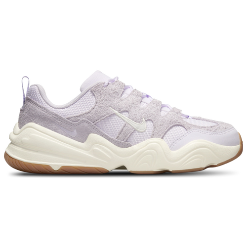 Shop Nike Womens  Tech Hera In Pale Ivory/barely Grape/white