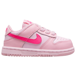 Boys' Toddler - Nike Dunk Low  - Soft Pink/Pink Foam