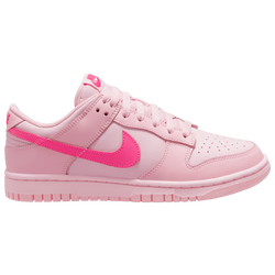 Boys' Grade School - Nike Dunk Low - Pink/Pink