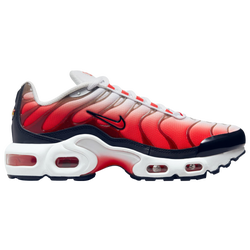 Boys' Grade School - Nike Air Max Plus - Red/White/Black