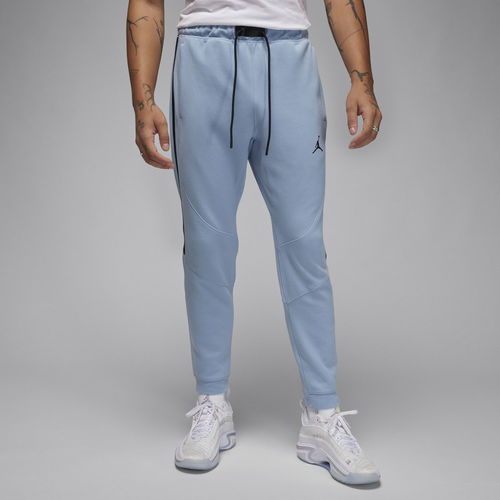 

Jordan Mens Jordan Dri-FIT Sport Statement Air Fleece Pants - Mens Blue Grey/Blue Grey Size S