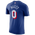 Nike 76ers Name & Number T-Shirt - Men's Blue