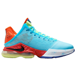 Men's - Nike LeBron 19 Low - Blue/Black/Multi
