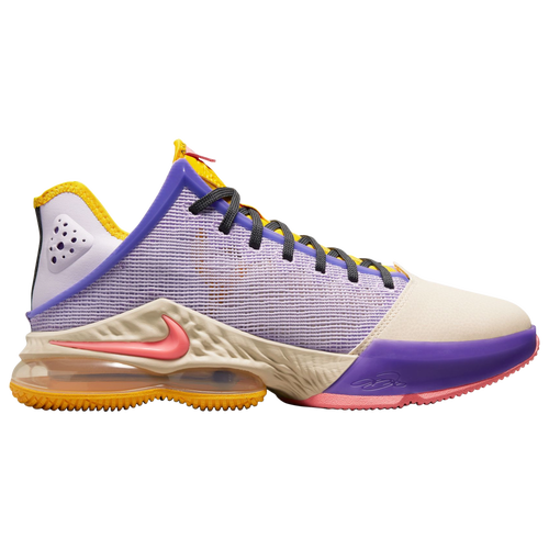 

Nike Mens Nike LeBron 19 Low - Mens Basketball Shoes Lilac/Pink Gaze/Dark Smoke Size 10.5