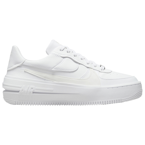 Shop Nike Womens  Air Force 1 Platform Low In White/summit White