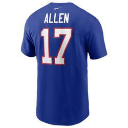 Men's - Nike Bills Name & Number T-Shirt - Royal/Royal