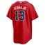 Nike Braves Replica Player Jersey - Men's Red/Red