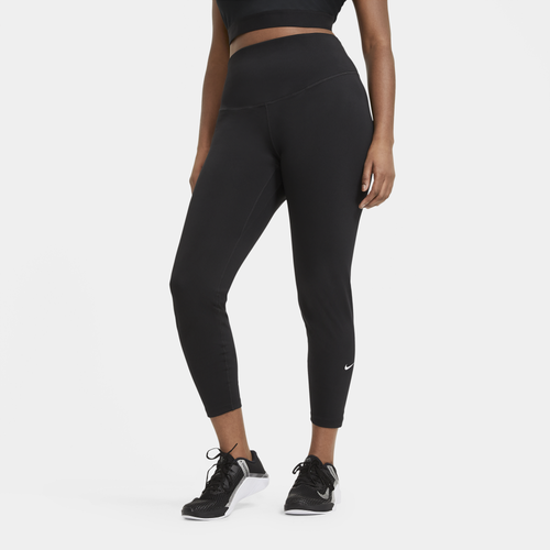 

Nike Womens Nike Plus Size One Tights 2.0 - Womens Black/White