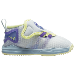 Boys' Toddler - Nike LeBron XIX - Aura/Worn Blue