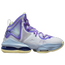 Nike LeBron 19 - Boys' Grade School White/Purple/Blue
