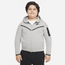 Nike Tech Fleece Full-Zip Extended Sizes - Boys' Grade School Dark Grey Heather/Dark Grey Heather