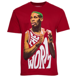 Men's - Graphic Tees Dennis Rodman Boxy Tee - Red/Multi