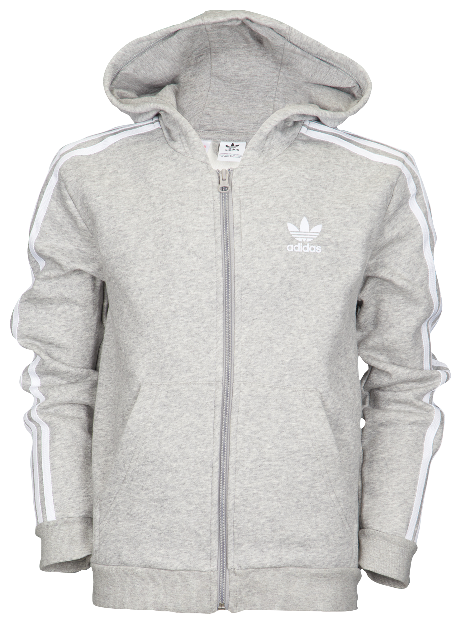 adidas originals trefoil full zip hoodie