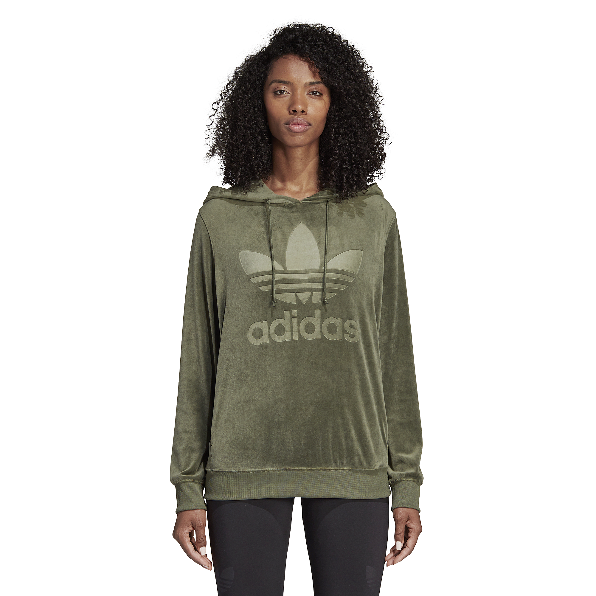 adidas winter ease cropped sweatshirt