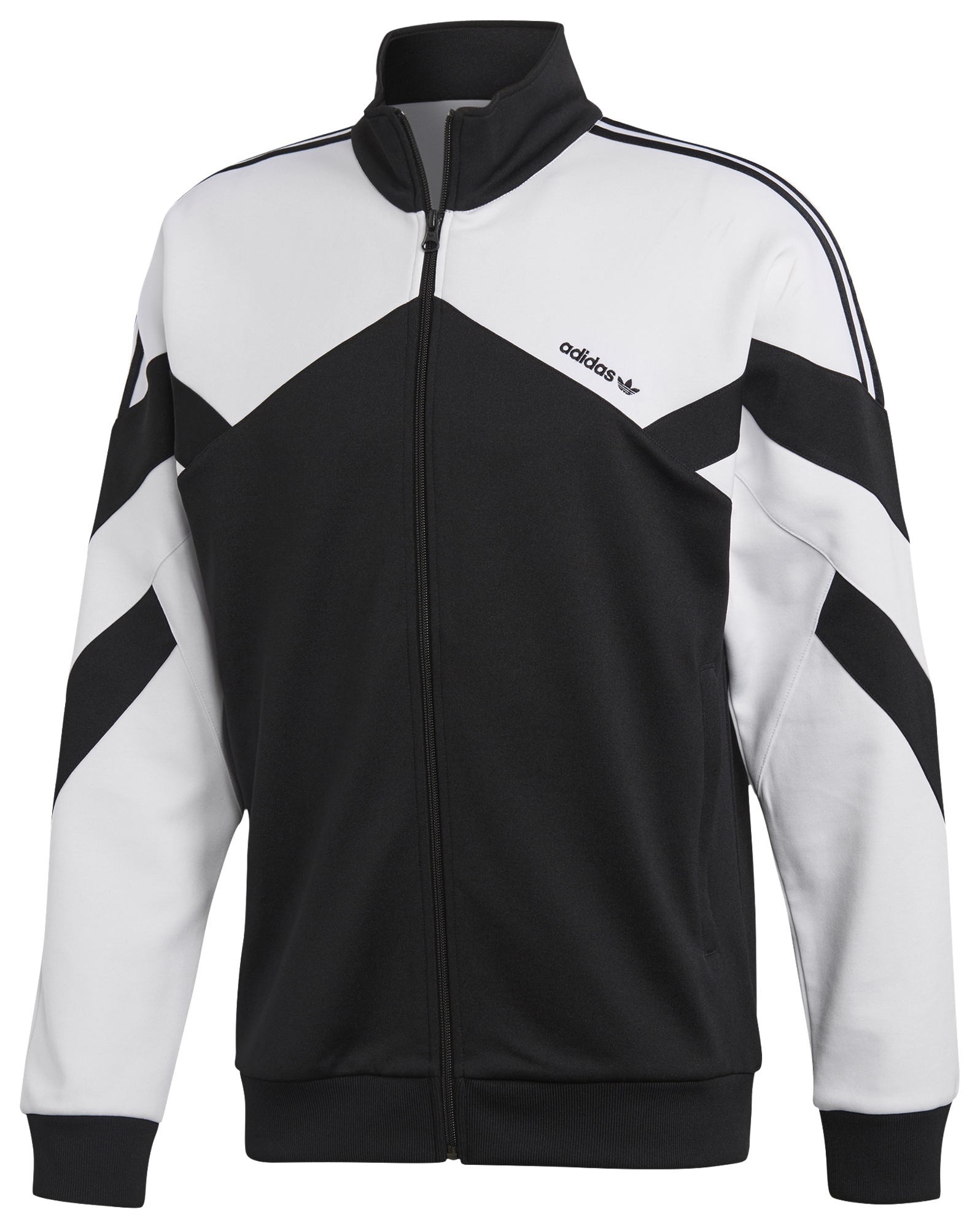 adidas originals adicolor track jacket in white