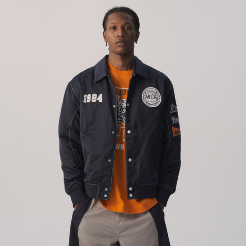 

All City By Just Don Mens All City By Just Don Acid Varsity Jacket - Mens Blue/Blue Size S