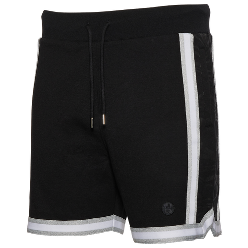 All City By Just Don Mens  Nebula Blocked Basketball Shorts In Black