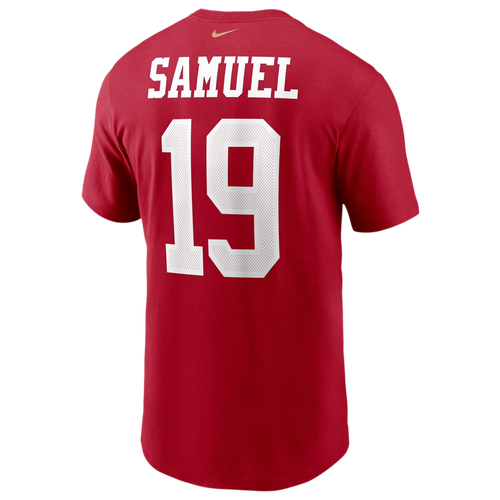 

Nike Mens Deebo Samuel Nike 49ers Name & Number T-Shirt - Mens Scarlett/Scarlett Size M