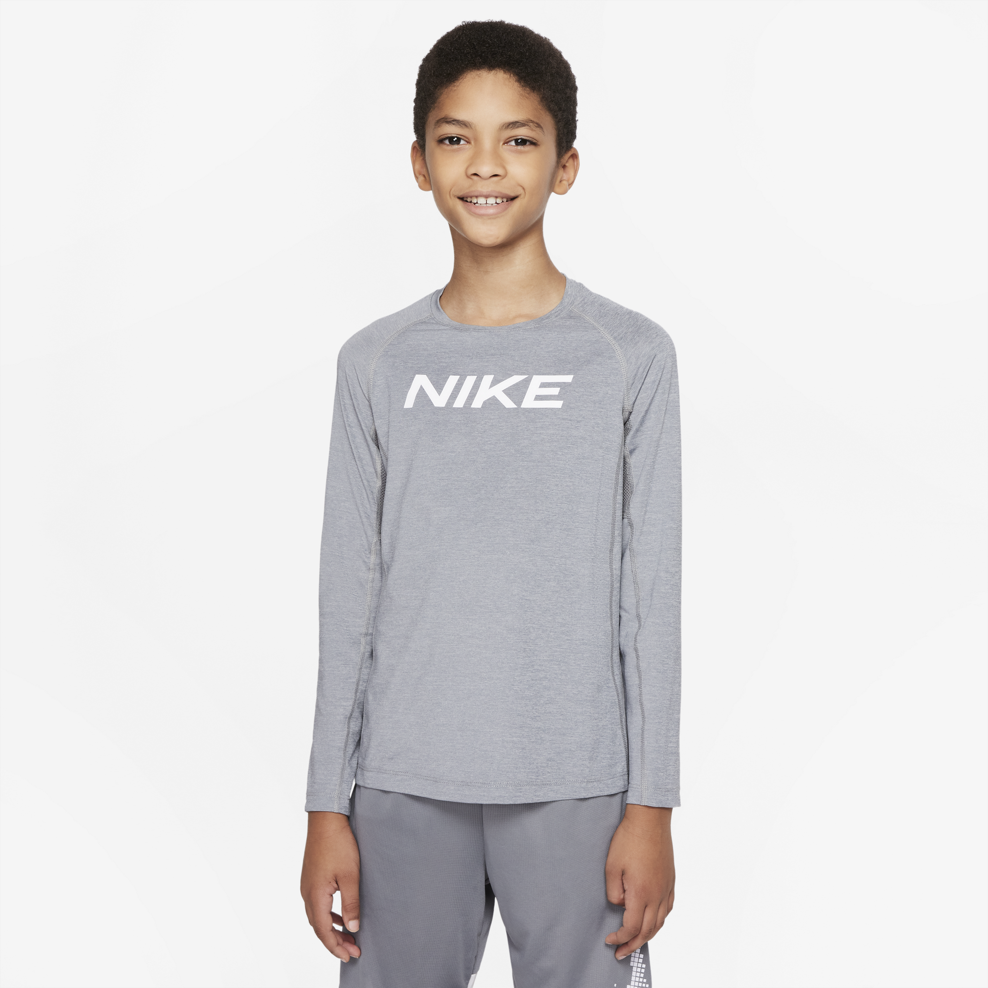 Nike Dri-Fit Long Sleeve Top - Boys' Grade School