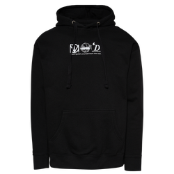 Men's - Distinguish'd Minds It's A Hobby Hoodie - Black/White