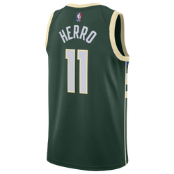 Men's - Nike Milwaukee Bucks Icon Jersey  - Green 