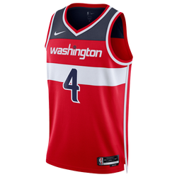 Men's - Nike Wizards Swingman Icon Jersey - University Red