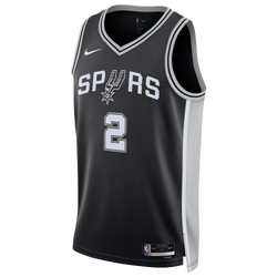 Men's - Nike NBA Swingman Icon Jersey - Black/Black