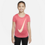 Nike LGD Victory Swoosh T-Shirt - Girls' Grade School Pink Salt