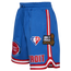 Pro Standard Pistons NBA Team Logo Pro Shorts - Men's Blue/Blue