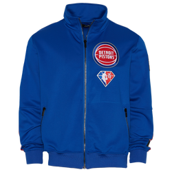 Men's - Pro Standard Pistons Logo Track Jacket - Blue/Blue