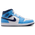 Jordan AJ 1 Mid - Men's Sail/Midnight Navy/Univ Blue