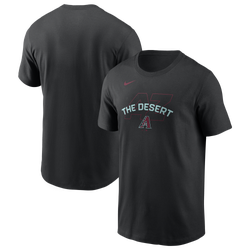 Men's - Nike Diamondbacks Hot Corner T-Shirt - Black