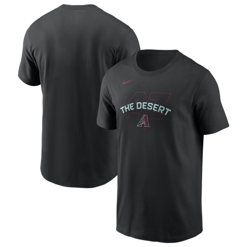 Nike Mens Arizona Diamondbacks Diamondbacks Hot Corner T-Shirt - - Black
