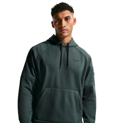 Men's - Nike Therma Fleece Pullover Hoodie - Seaweed/Seaweed/Black