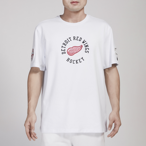 

Pro Standard Mens Pro Standard Red Wings Hybrid SJ T-Shirt - Mens White Size M