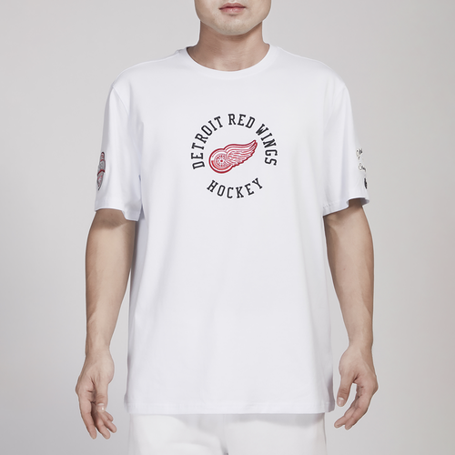 Pro Standard Mens  Red Wings Hybrid Sj T-shirt In White