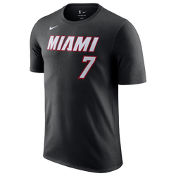 Men's - Nike Heat Name & Number T-Shirt - Black 