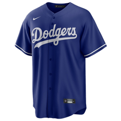Men's - Nike Dodgers Replica Team Jersey - Royal/Royal