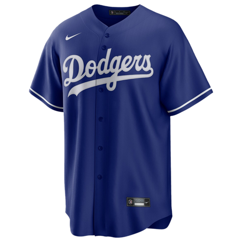 

Nike Mens Los Angeles Dodgers Nike Dodgers Replica Team Jersey - Mens Royal/Royal Size S