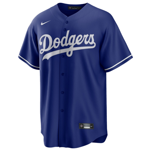 

Nike Mens Nike Dodgers Replica Team Jersey - Mens Royal/Royal Size L