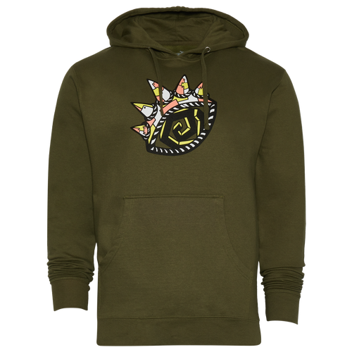 

Distortedd Ltd. Mens Distortedd Ltd. Eye Hoodie - Mens Green/Multi Size M