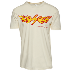 Men's - Don Scott Flame T-Shirt - Beige/Multi