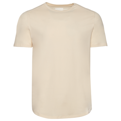 

Legends Curved Hem Aviation T-Shirt - Mens Natural White/Natural White Size XL