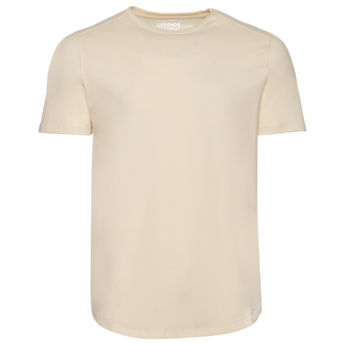 

Legends Curved Hem Aviation T-Shirt - Mens Natural White/Natural White Size L