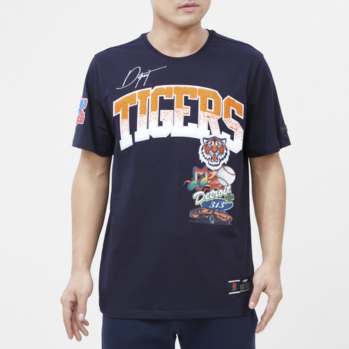 

Pro Standard Mens Pro Standard Tigers Hometown T-Shirt - Mens Navy/Navy Size XL