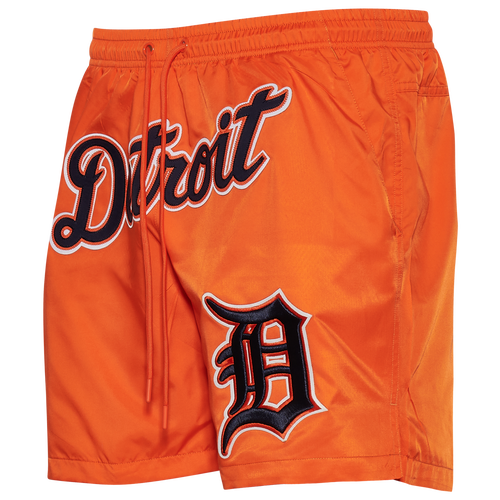 

Pro Standard Mens Pro Standard Tigers Team Woven Shorts - Mens Orange Size M