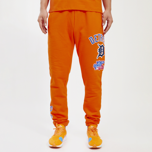 

Pro Standard Mens Pro Standard Tigers Stacked Fleece Joggers - Mens Orange/Orange Size 3XL