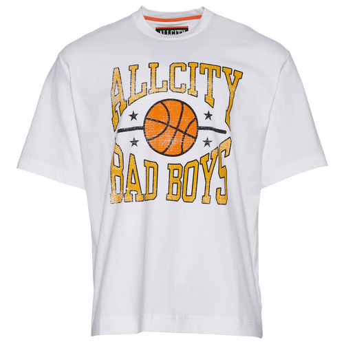 All City By Just Don Mens  Morales T-shirt In White